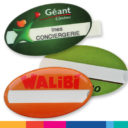 BADGE REUTILISABLE SELFIT ovale 70 x 40 mm