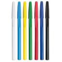 Stylo bille avec capuchon WHITE ROUND PASTELLO