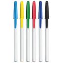 Stylo bille avec capuchon WHITE ROUND BIANCA