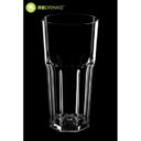 Verre rétro pinte transparente 55cl