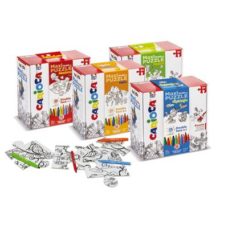 CARIOCA MAXI PUZZLE  35 PCS +36 Felt Tip PENS