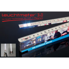 Mètre charpentier 2m magnétique à LED "Leuchtmeter"
