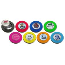 Support pour marqueur de balle Atomic 40mm avec logo émail sur 1 côté du marqueur