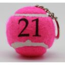 Porte-clefs balle de tennis Rose Neutre