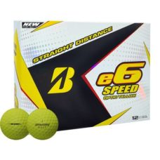 Balles de Golf Bridgestone E6 Speed Yellow