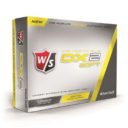 Balle de Golf Wilson Dx2 Soft Jaune