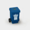 Wheelie Bin - taille-crayons recyclé