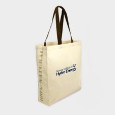 Camden anses marrons - Sac en coton naturel avec anses marrons