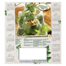 CALENDRIER REPRESENTANT UNE RECETTE CULINAIRE