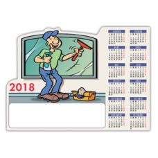 CALENDRIER MAGNETIQUE METIER DECOUPE NETTOYAGE