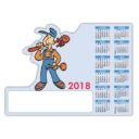 CALENDRIER MAGNETIQUE METIER DECOUPE PLOMBIER