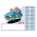 CALENDRIER MAGNETIQUE METIER DECOUPE TAXI