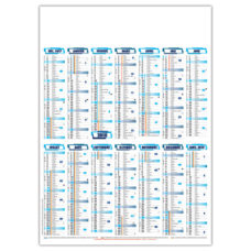 CALENDRIER RIGIDE BASIQUE 14 MOIS MARIANNE