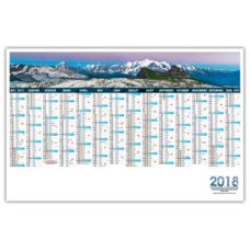 CALENDRIER RIGIDE PHOTO REGIONALE 14 MOIS HAUTE SAVOIE