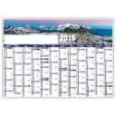 CALENDRIER REGIONAL REPRESENTANT LA CHAINE DU MONT BLANC