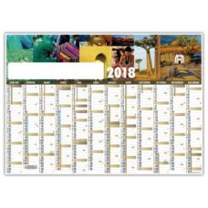 CALENDRIER AVEC MOSAIQUES DE PHOTOS SUR LE VOYAGE EFFACABLE OU NON