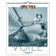 CALENDRIER XXL ILLUSTRE DE 7 VOILIERS CLASSIQUES