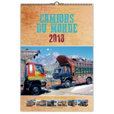 CALENDRIER ILLUSTRE XXL DE 7 PHOTOS DE CAMIONS DU MONDE