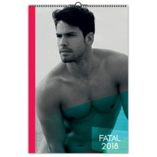 CALENDRIER ILLUSTRE DE 7 PHOTOS DE NUS HOMME REALISEES PAR JOSE MESSANA