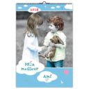 CALENDRIER ILLUSTRE DE 7 PHOTOS COLORISEES D'ENFANTS ET D'ANIMAUX