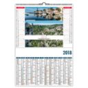CALENDRIER ILLUSTRE DE 12 PHOTOS DE PAYSAGES Français réalisées par HERVE SENTUCQ