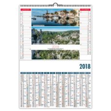 CALENDRIER ILLUSTRE DE 12 PHOTOS DE PAYSAGES Français réalisées par HERVE SENTUCQ