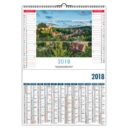CALENDRIER ILLUSTRE DE 12 PHOTOS DE LA FRANCE PANORAMIQUE PAYSAGES Français réalisées par HERVE SENTUCQ