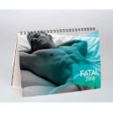 CALENDRIER DE BUREAU ILLUSTRE DE 7 PHOTOS DE NUS HOMME REALISEES PAR JOSE MESSANA