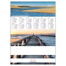 CALENDRIER POSTER ILLUSTRE DE 24 PHOTOS DE PAYSAGES France HORIZONS