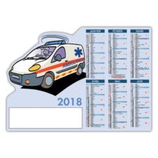 CALENDRIER DECOUPE 12 MOIS PRO AMBULANCIER