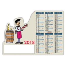 CALENDRIER DECOUPE 12 MOIS PRO CAVISTE