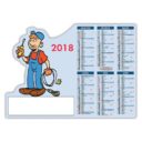 CALENDRIER DECOUPE 12 MOIS PRO ELECTRICIEN