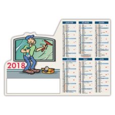 CALENDRIER DECOUPE 12 MOIS PRO NETTOYAGE