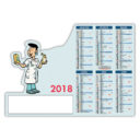CALENDRIER DECOUPE 12 MOIS PRO PHARMACIE