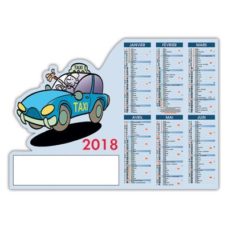 CALENDRIER DECOUPE 12 MOIS PRO TAXI