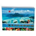 CALENDRIER ILLUSTRE DE 13 PHOTOS PARADISIAQUES EN POLYNESIE FRANCAISE