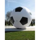 Ballon de foot gonflable géant