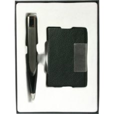 Assortiment stylo + porte-cartes