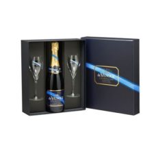 DE VENOGE coffret prestige 1 bouteille + 2 Flûtes