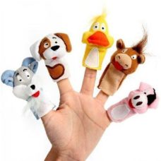 Marionettes pour doigts sur mesure