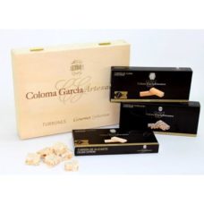 COFFRET BOIS ASSORTIMENT DE 3 TURRON COLOMA GARCIA ALICANTE