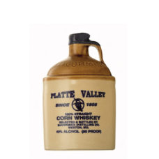 WHISKEY PLATTE VALLEY Old Straight Corn (cruchon en grès) 40° 70 cl.