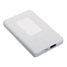 ACCUMULATEUR_USB_LOLLIBLOCKS_TRAVEL_BATTERY_III_WHITE_4600_MAH_PUBLICITAIRE | PRODUITS HIGH-TECH  | GADGETS ELECTRONIQUES