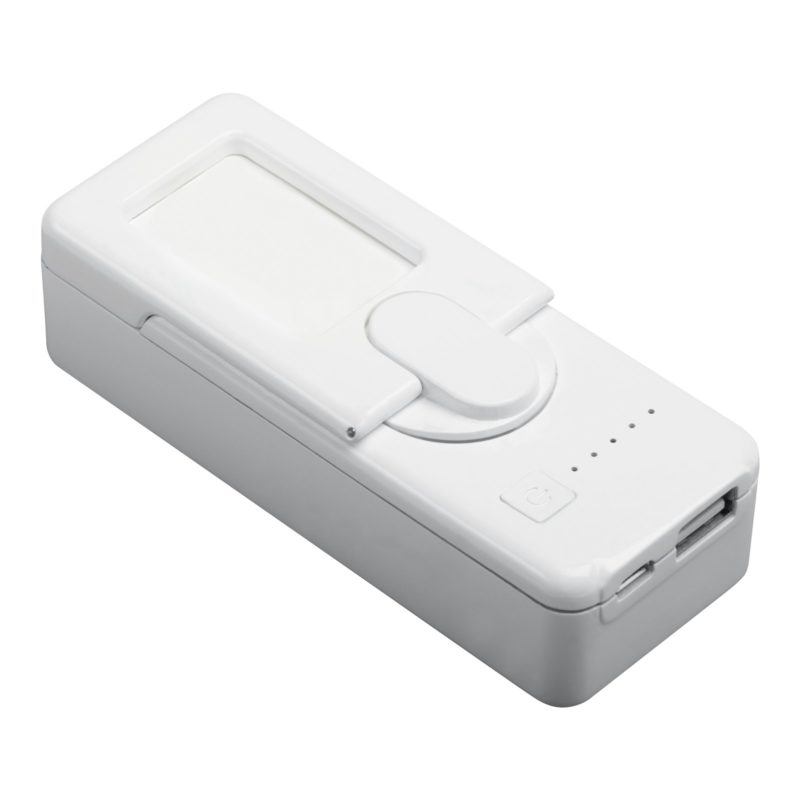 APPAREIL_DE_CHARGE_DYNAMO_LOLLIBLOCKS_TRAVEL_BATTERY_IV_WHITE_2200_MAH_PUBLICITAIRE | PRODUITS HIGH-TECH  | POWER BANK PUBLICITAIRE