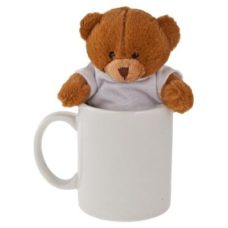 BEAR_NICKY_BROWN_JUNIOR_PERSONNALISABLE ARGENT | GADGETS & GOODIES PUBLICITAIRES | OBJETS DIVERS PERSONNALISÉS