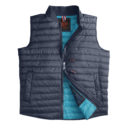 BODYWARMER MATELASSE VUARNET PERSONNALISABLE BLEU MARINE | CUISINE & MAISON ACCESSOIRES | COUVERTURES PERSONNALISÉES