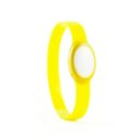 BRACELET_AVEC_LUMIERES_PERSONNALISE JAUNE | PORTES-CLÉS PERSONNALISÉES | PORTE CLÉ LAMPE DE POCHE