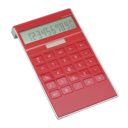 CALCULATRICE_SOLAIRE_REFLECTS_SAN_LORENZO_RED_PERSONNALISE | BAGAGES & ACCESSOIRES DE VOYAGE | OUTILS PERSONNALISÉS