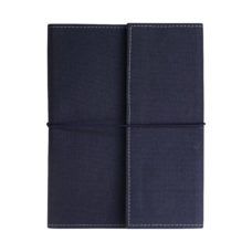 CARNET ELLIOT PERSONNALISABLE BLEU MARINE | FOURNITURES DE BUREAU | BLOC-NOTES PERSONNALISÉS