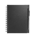 CARNET ELSY PERSONNALISABLE NOIR | SACS PUBLICITAIRES | SACS PAPIER KRAFT